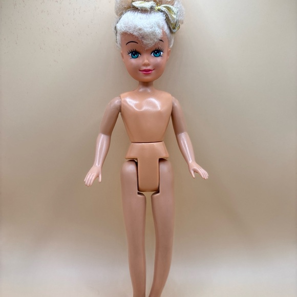 Vintage Other - Vintage kids kore 1992 vintage Doll with Blonde curly Hair